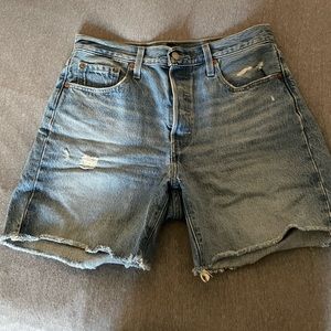 Levi’s high waisted shorts
